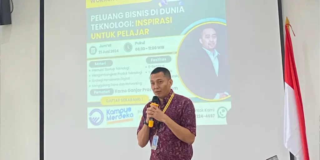 Workshop “Peluang Bisnis di Dunia Teknologi: Inspirasi untuk Pelajar”